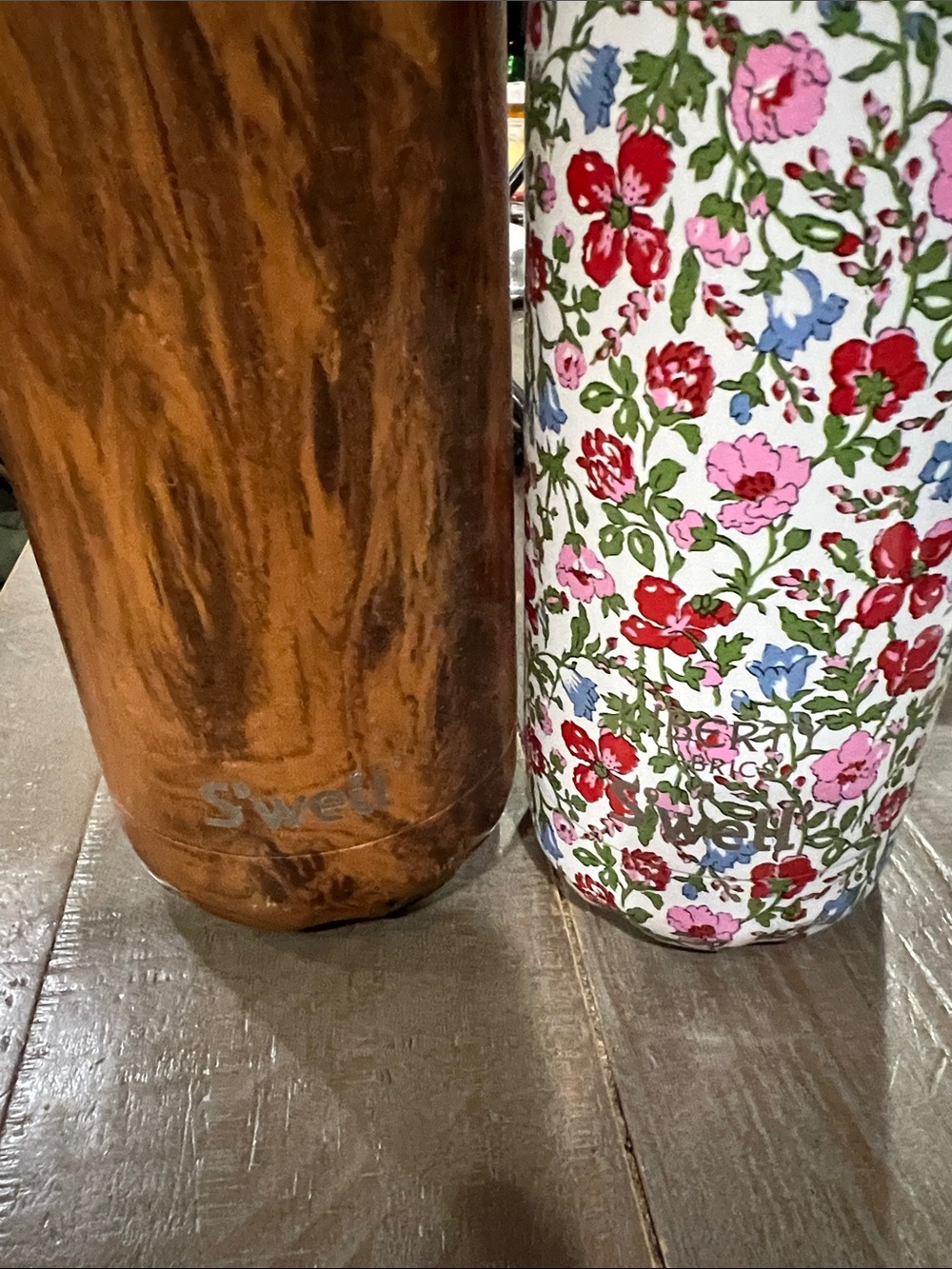 Two Swell  Stainless Water Bottles